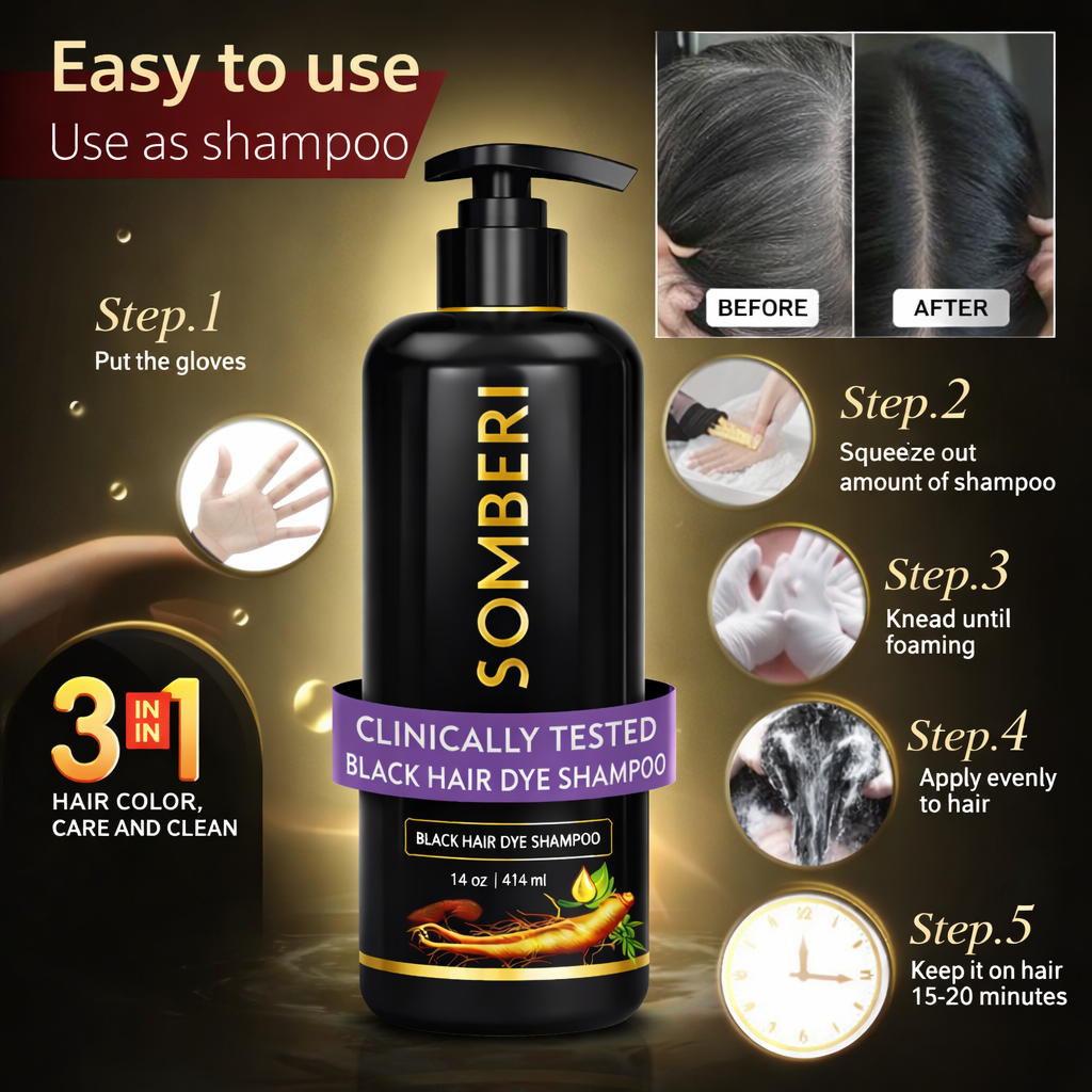 Somberi Hair Dye Shampoo